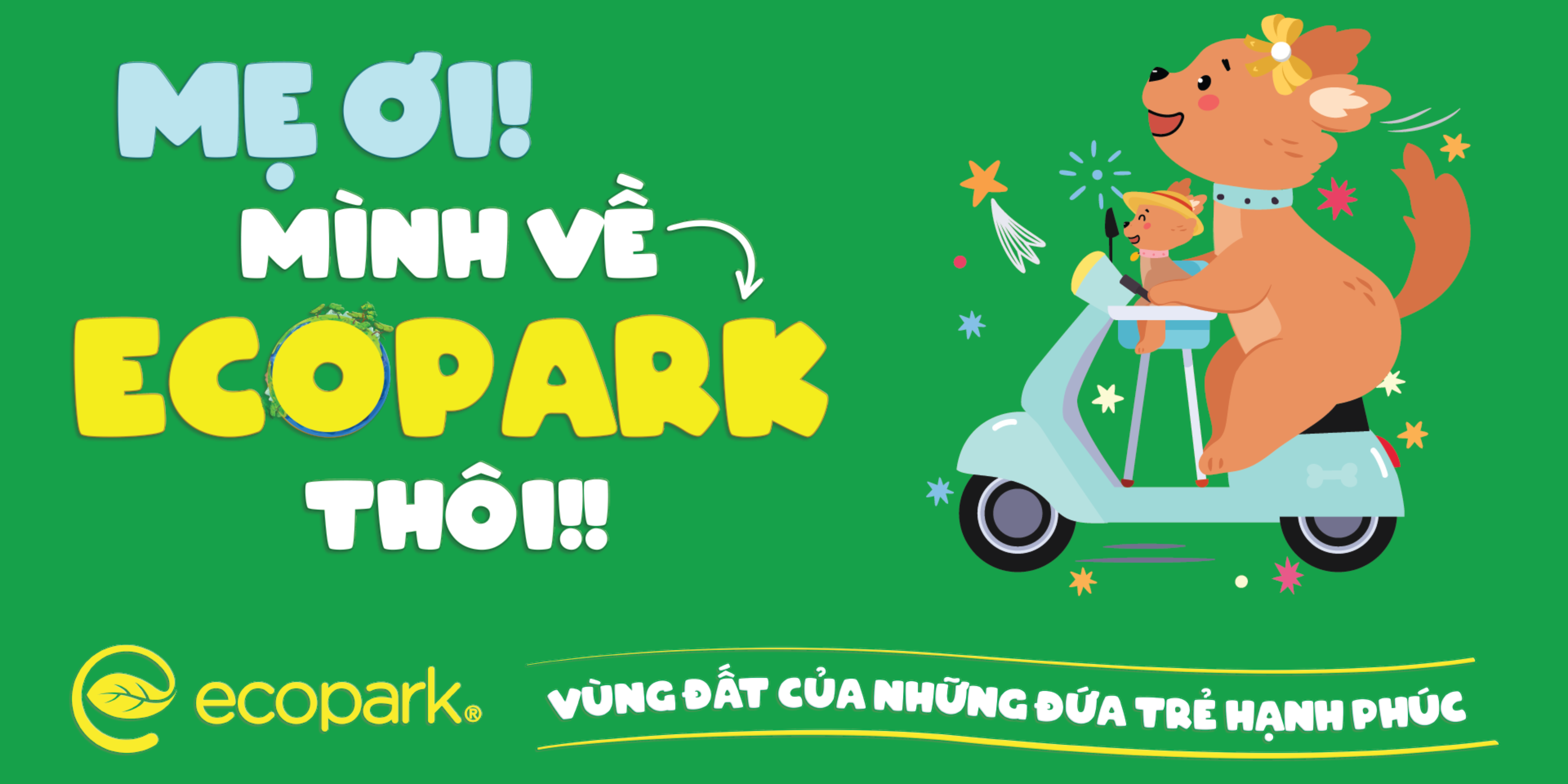 Bố ơi, mình về Ecopark thôi