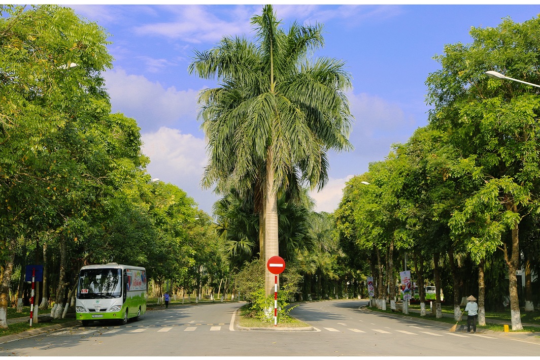 2015-12-He thong xe bus mien phi hien dai voi 100 chuyen 1 ngay tren khap dia ban Ha Noi giup cu dan khu do thi de dang di chuyen toi bat cu noi dau