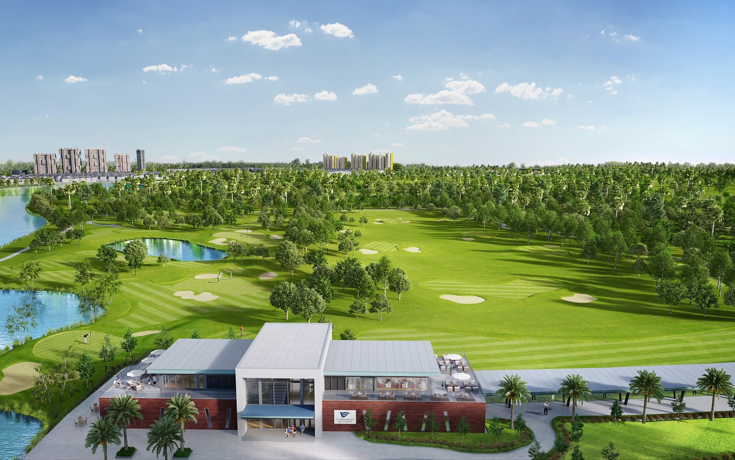 2015-12-Hoc vien golf quoc te EPGA do golf thu huyen thoai so 1 the gioi Ernie Els la mot diem nhan tai Ecopark